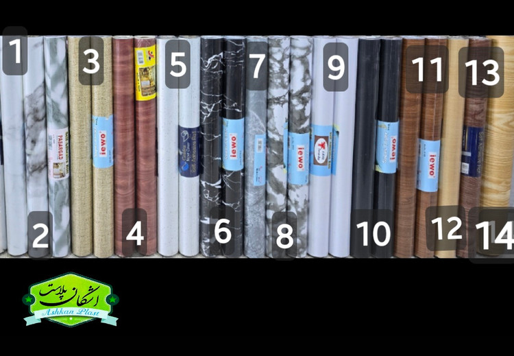 برچسب کابینت عرض 60 رول 15متری